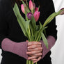 Golightly Cashmere Arm Warmers | Lilac | Made in the USA | golightlycashmere.com