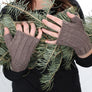 The Cabled Arm Warmers