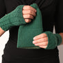 The Cabled Arm Warmers