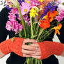 The Cabled Arm Warmers