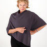 Golightly Cashmere Poncho | Nightshade | Made in the USA | golightlycashmere.com