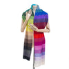 rainbow cashmere scarf