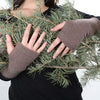 Golightly Cashmere Arm Warmers | Darkest Natural | Made in the USA | golightlycashmere.com