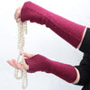 Golightly Cashmere Arm Warmers | Young Plum | Made in the USA | golightlycashmere.com