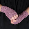 The Cabled Arm Warmers