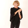 Golightly Cashmere Poncho | Black | golightlycashmere.com