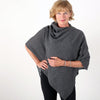 Golightly Cashmere Poncho | Derby Grey | golightlycashmere.com