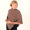 Golightly Cashmere Poncho | Darkest Natural | golightlycashmere.com