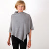 Golightly Cashmere Poncho | Fog | golightlycashmere.com
