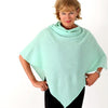 Golightly Cashmere Poncho | Glacier | golightlycashmere.com