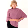 Golightly Cashmere Poncho | Lilac | Made in the USA | golightlycashmere.com