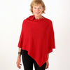 Golightly Cashmere Poncho | Lipstick | golightlycashmere.com