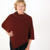 Golightly Cashmere Poncho | Mahogany | golightlycashmere.com