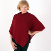 Golightly Cashmere Poncho | Russet Red | golightlycashmere.com