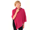 Golightly Cashmere Poncho | Young Plum | golightlycashmere.com