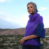 Cashmere Desert Night Poncho